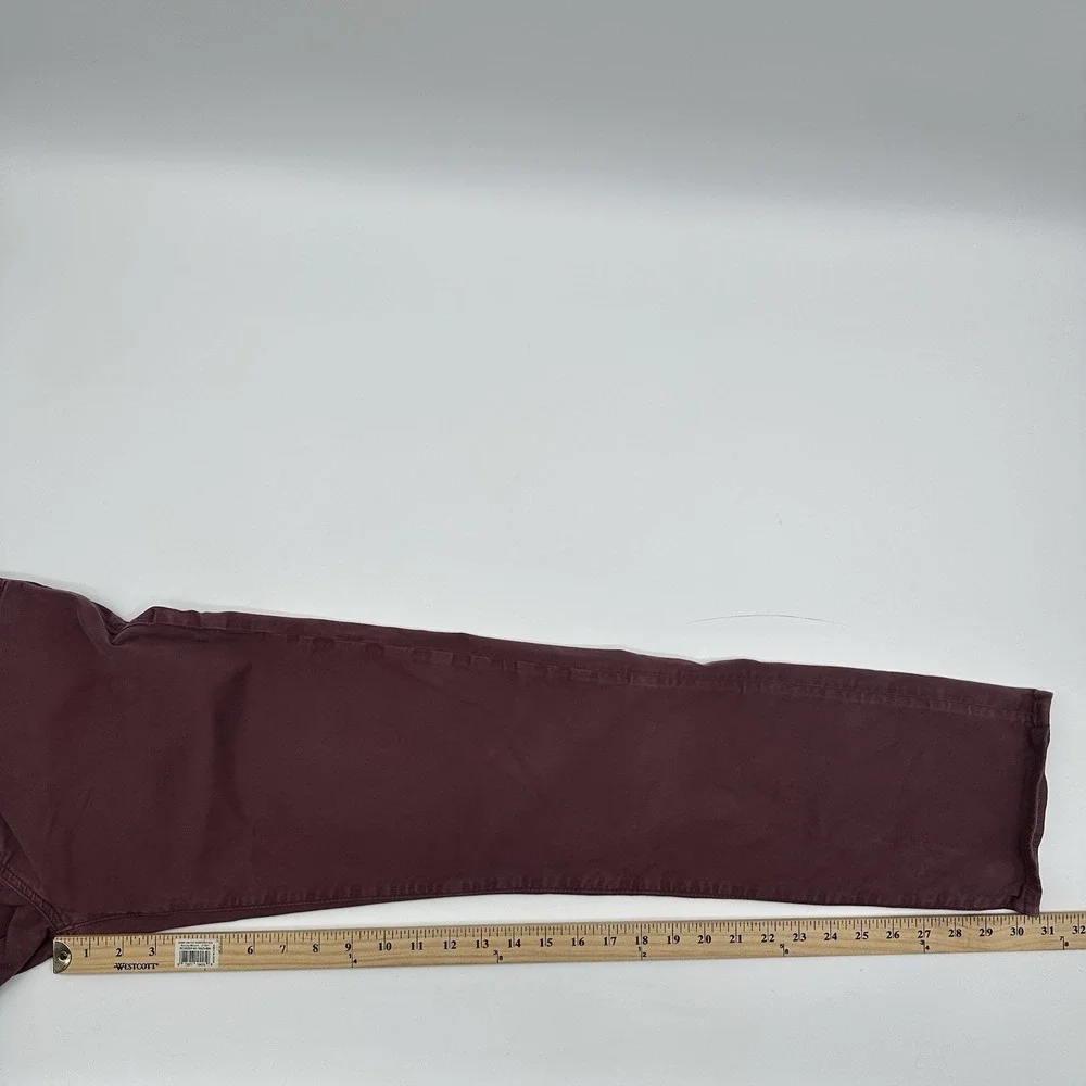Mavi Jeans Pants Mens 30x32 Zach Straight Leg Khaki Work Preppy‎ Casual Purple
